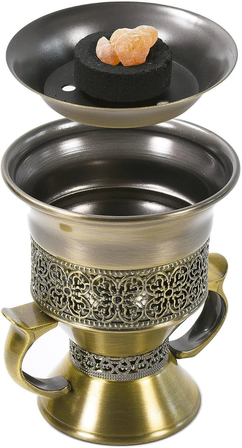 Metal Frankincense Resin Incense Burner