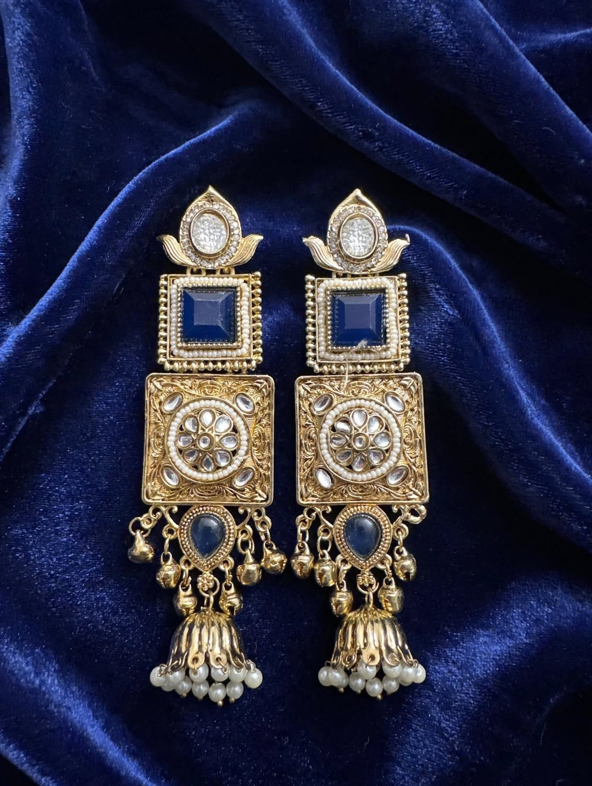 Royal Bule Jhumka