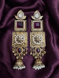 Royal Purple Jhumka