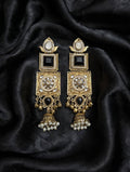 Black & Gold Jhumka